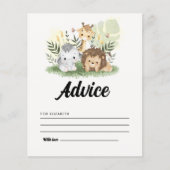 Oh Baby Jungle Baby Shower Boy (Voorkant)