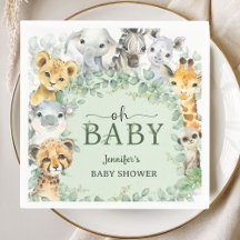 Oh Baby Jungle Safari Dieren Baby Shower