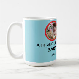 Oh Baby Kat Afbeelding Baby Shower Blauw Koffiemok