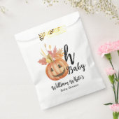 Oh Baby! Leuke pompoen Halloween Herfst Baby showe Bedankzakje (Gezegeld)