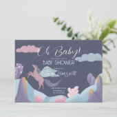 Oh Baby! Magic Pegasus in Wonderland Kaart (Staand voorkant)