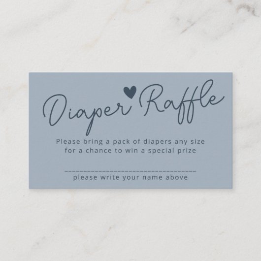 Oh Baby Modern Dusty Blue Boy Books voor Baby Informatiekaartje (Voorkant)