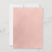 Oh Baby Moderne Eucalyptus ballon Baby Girl Shower Kaart (Achterkant)