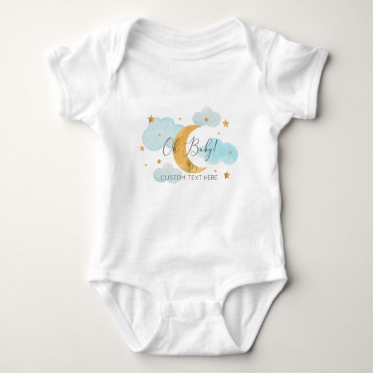 Oh Baby! Moon & Stars Bodysuit (Voorkant)