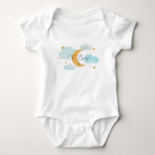 Oh Baby! Moon & Stars Bodysuit (Voorkant)