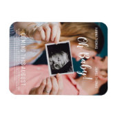 Oh Baby Movie Poster Style Announance Magneet (Horizontaal)