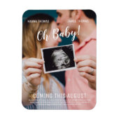 Oh Baby Movie Poster Style Announance Magneet (Verticaal)