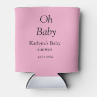 Oh baby naam toevoegen baby shower datum eenvoudig