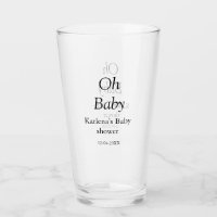 Oh baby naam toevoegen baby shower datum eenvoudig