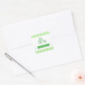 Oh Baby Neutral Baby shower Groene Stickers (Envelop)