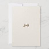 Oh Baby Neutral Baby shower Invitation Kaart (Achterkant)