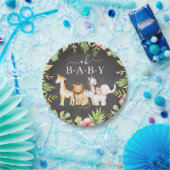 Oh Baby Oerwoud Baby shower 7" Bord (Feest)