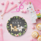 Oh Baby Oerwoud Baby shower 7" Bord (Feest)