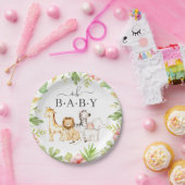 Oh Baby Oerwoud Baby shower 7" Bord (Feest)
