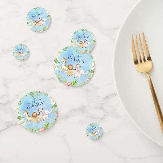Oh Baby Oerwoud Baby shower Confetti (Groep)