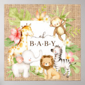 Oh Baby Oerwoud Poster (Voorkant)