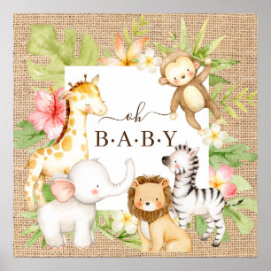 Oh Baby Oerwoud Poster