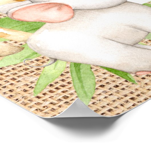 Oh Baby Oerwoud Poster (Hoek)