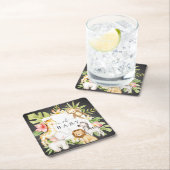 Oh Baby Oerwoud Square Paper Onderzetter (Insitu)