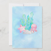 Oh Baby onder de uitnodiging van het Zee Baby show (Achterkant)