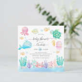 Oh Baby onder de uitnodiging van het Zee Baby show (Staand voorkant)