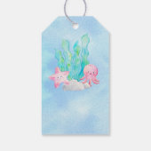 Oh Baby onder het Baby shower van het Zee Cadeaulabel (Achterkant)