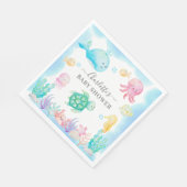 Oh Baby onder het Baby shower van het Zee Servet (Hoek)