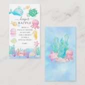 Oh Baby onder het Zee luierspoeltje Informatiekaartje (Voorkant / Achterkant)