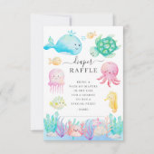 Oh Baby onder het Zee luierspoeltje Kaart (Voorkant)