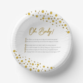 Oh Baby Papieren Bord