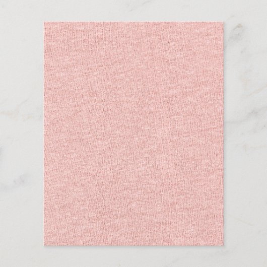 Oh, Baby PINK WOOD TEXTURE SJABLOON ACHTERGROND WA Flyer (Voorkant)