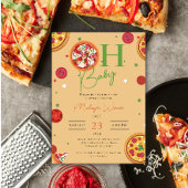 Oh Baby Pizza Pacifiers cool Baby shower Kaart