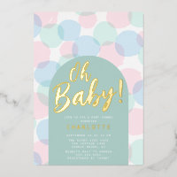 Oh Baby Polka Dots Baby shower