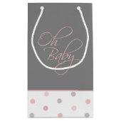 Oh Baby Posh Baby Gift voor Meisje Klein Cadeauzakje (Achterkant)