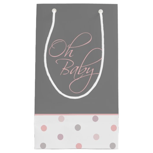 Oh Baby Posh Baby Gift voor Meisje Klein Cadeauzakje (Voorkant)