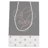 Oh Baby Posh Baby Meisje Medium Cadeauzakje (Achterkant)