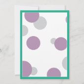 Oh Baby Posh Gender Neutral Baby shower Kaart (Achterkant)