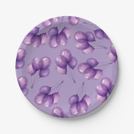 Oh Baby Purple Papieren Bordje