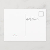 Oh Baby roze Feet Baby shower Uitnodiging Briefkaart (Achterkant)