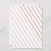 Oh Baby Roze wandelwagen Pram Girl Baby shower Kaart (Achterkant)