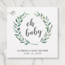Oh Baby Rustic Greenery Gender Neutral Baby shower