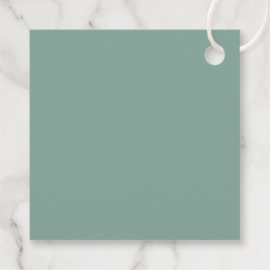 Oh Baby Rustic Greenery Gender Neutral Baby shower Bedankjes Labels (Achterkant)