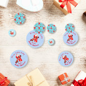 Oh Baby Santa & Mrs Claus Baby shower Confetti