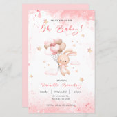 Oh baby schattig dierenkonijn (Voorkant / Achterkant)