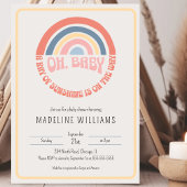 Oh Baby! Schattige Rainbow Gender Neutraal Baby sh Kaart