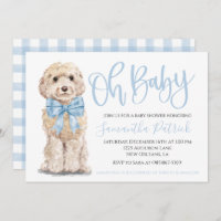 Oh Baby! Schattigee Puppy Dog Boy Baby shower Uitn