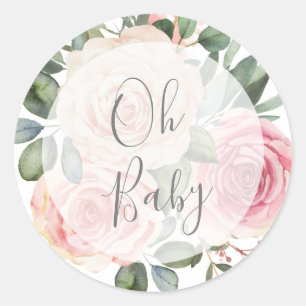 Oh Baby Seal Ronde Sticker