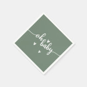 Oh baby servet (Hoek)