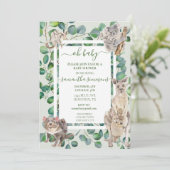 Oh Baby shower Australische dieren Wild One Kaart (Staand voorkant)