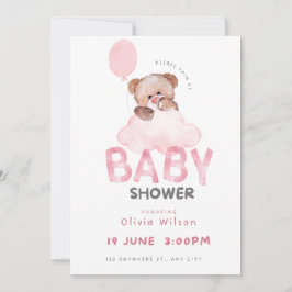 Oh Baby Shower Feestelijke Vormgeving Kaart
